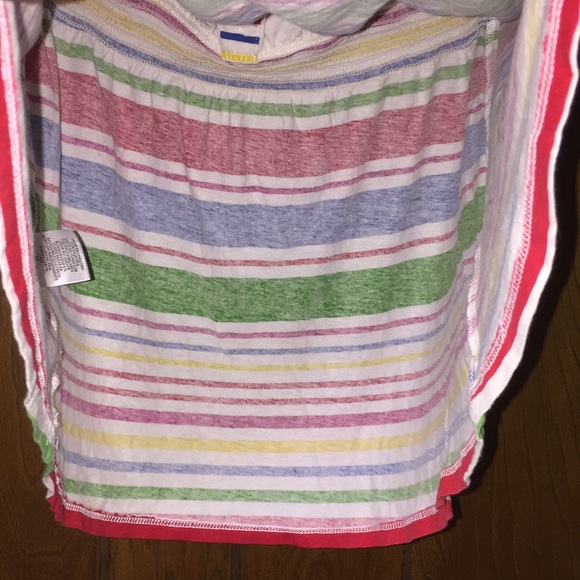 DEREK HEART Multicolor Strapless Top - Picture 5 of 6